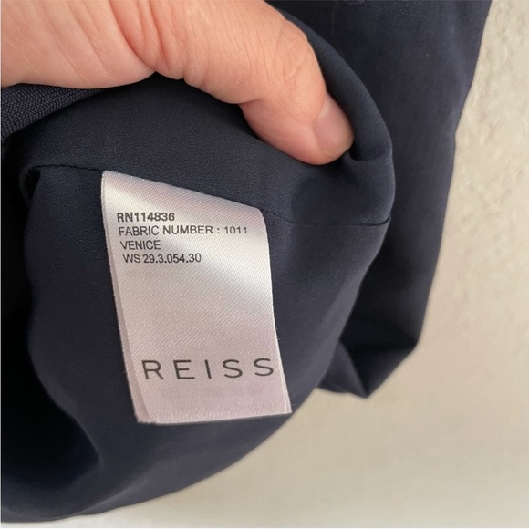 REISS Cap Sleeve Sheath Dress - Picture 6 of 8